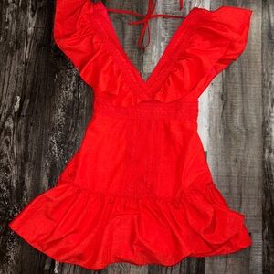 The Clothing Company Red Mini Dress